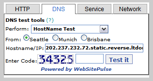 Forward DNS Lookup