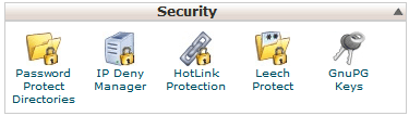 Password Protected Directories